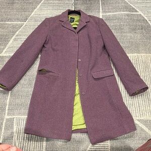 GAP Women's Plum Trench Coat